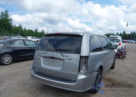 2017 Dodge Grand Caravan Gt из США, поврежденный, VIN 2C4RDGEGXHR841769